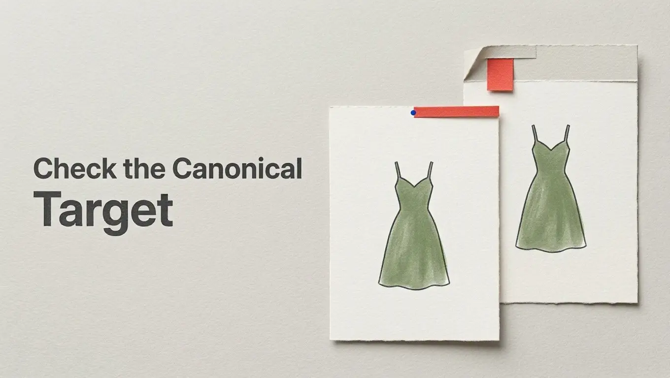 Editorial illustration for How to Add a Canonical Tag and Check That It Points to the Right URL